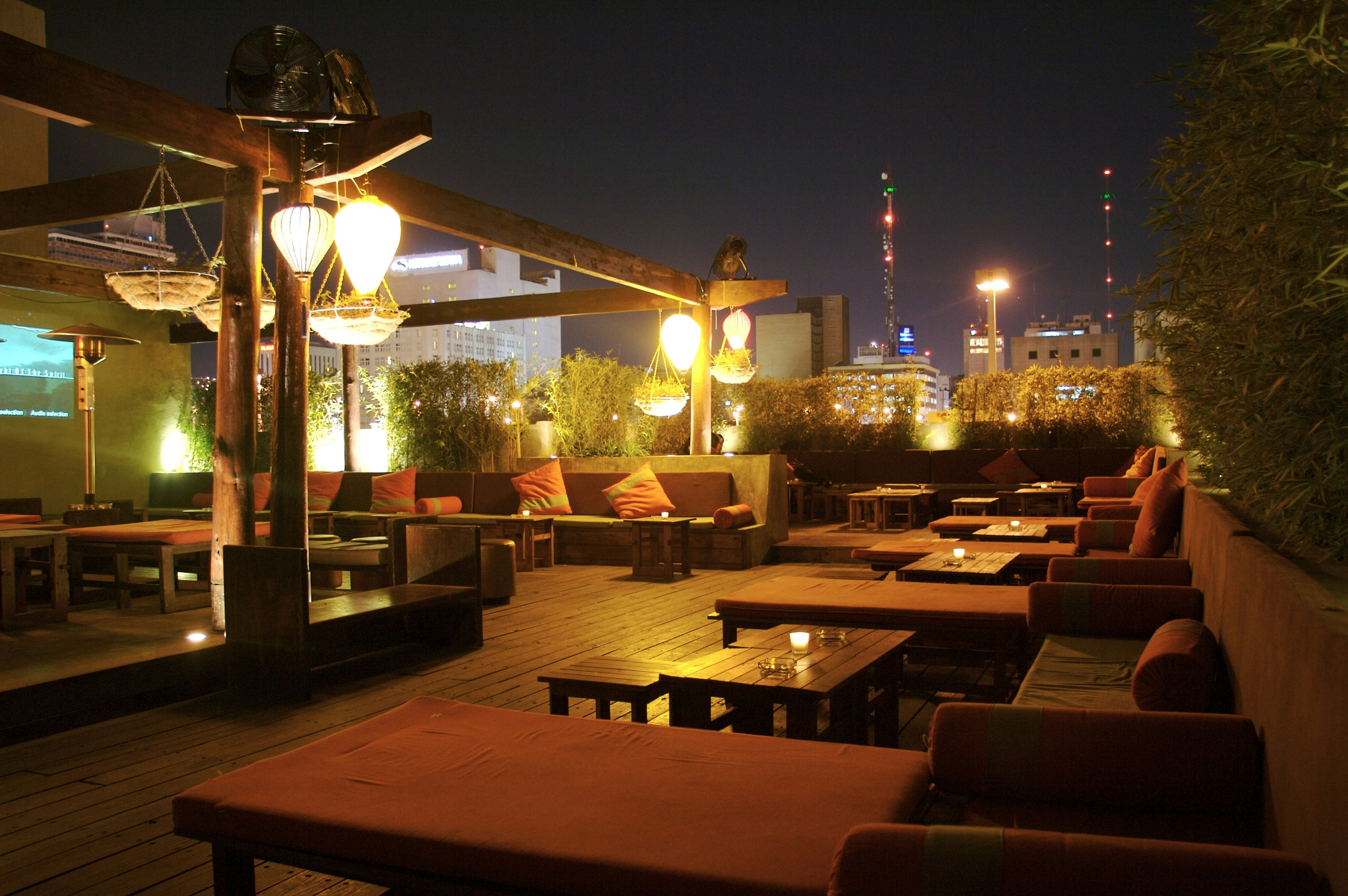 Rooftop terrace